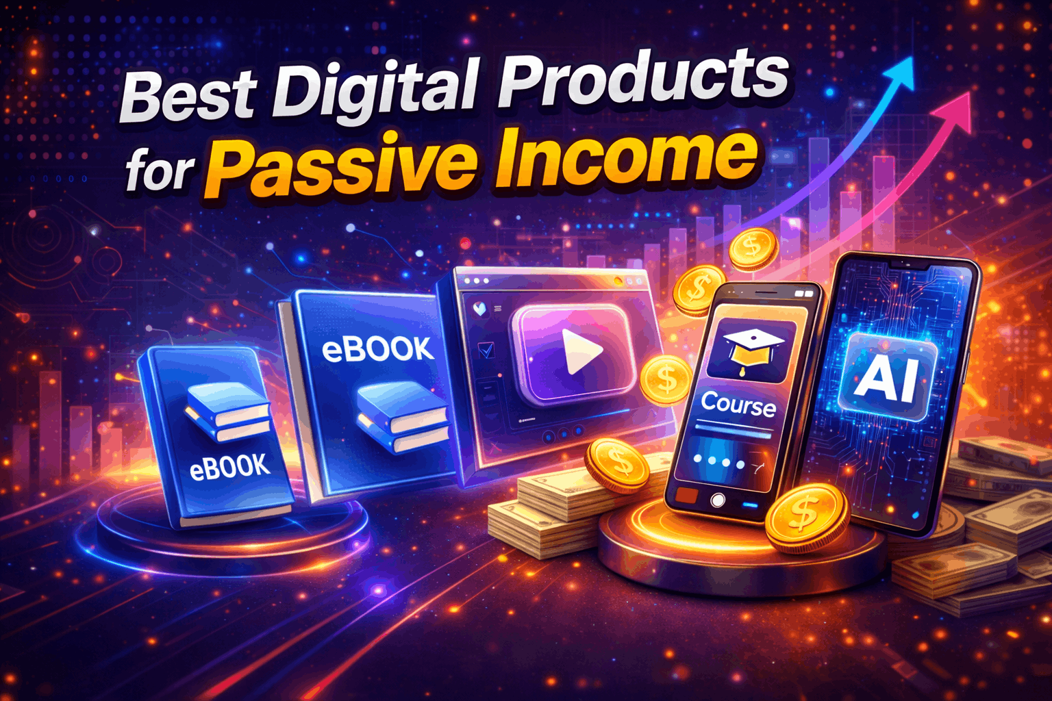 Best Digital Products for Passive Income