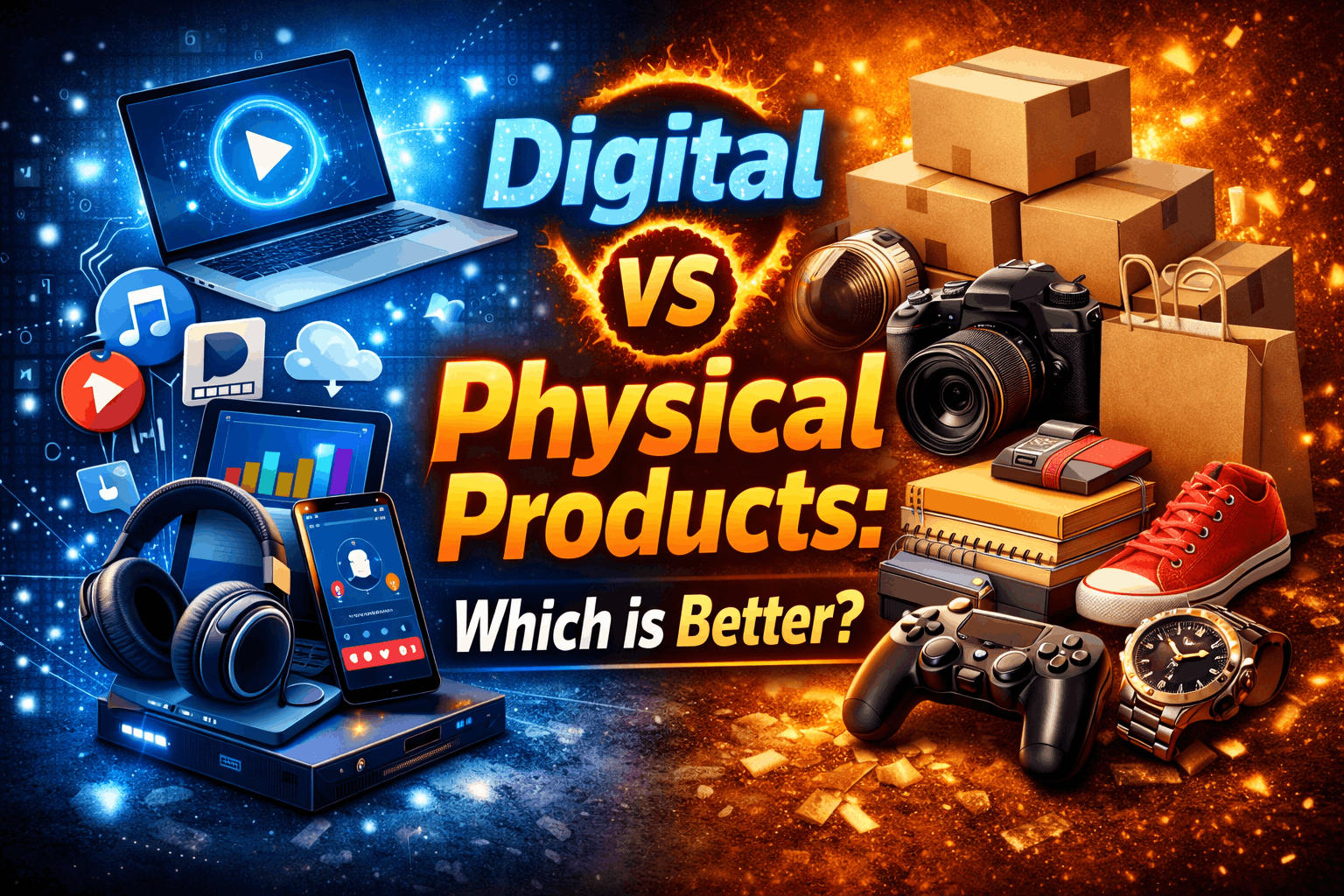 Digital vs Physical Products: Which is Better?