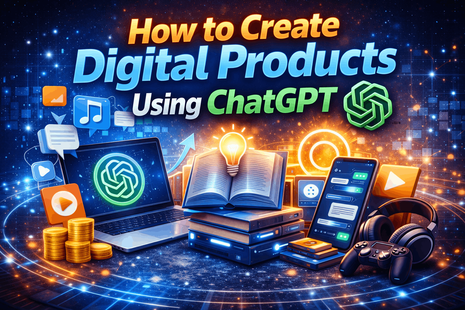 How to Create Digital Products Using ChatGPT