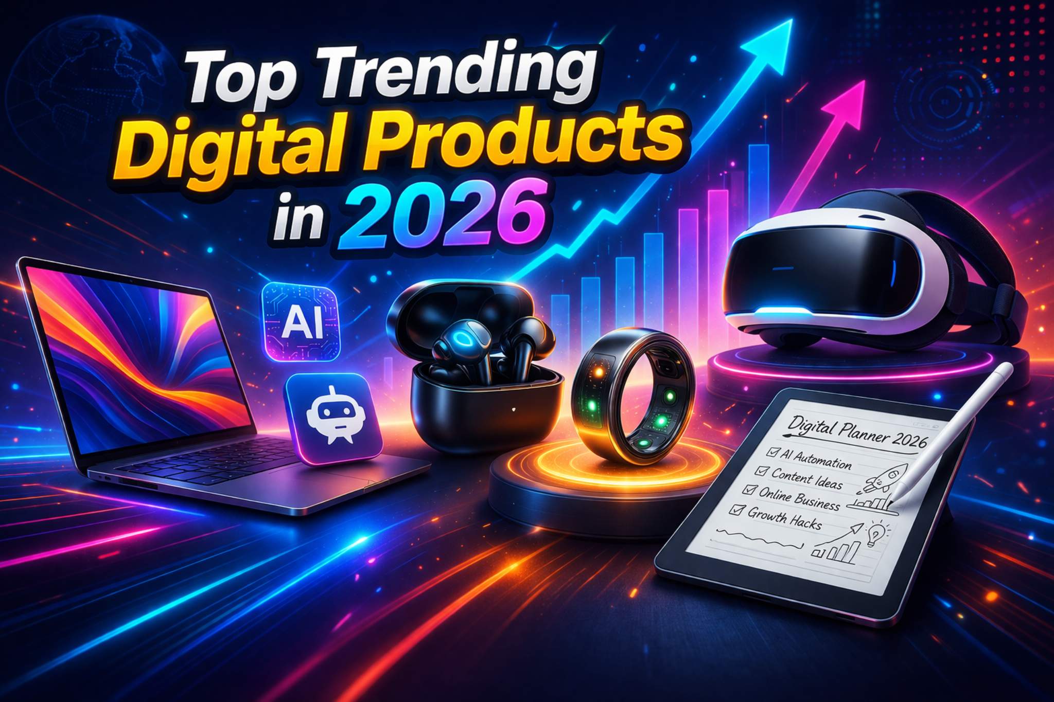 Top Trending Digital Products in 2026